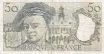 Frankreich 50 Francs Quentin de la Tour - 1990 -  Serial C.56