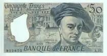 Frankreich 50 Francs Quentin de la Tour - 1992 - E.74 Last serial scarce