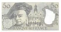 Frankreich 50 Francs Quentin de la Tour - 1992 Serial D.72 - AU+