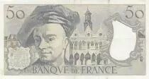 Frankreich 50 Francs Quentin de la Tour - Serial A.42 - 1985 - P152b