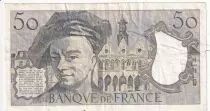 Frankreich 50 Francs Quentin de la Tour - Serial V.9 - 1977 - P152a