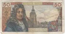 Frankreich 50 Francs Racine - 07-06-1962 Serial Q.1 - F