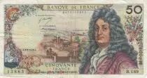 Frankreich 50 Francs Racine 02-03-1972 - Serial B.189