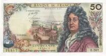 Frankreich 50 Francs Racine 06-03-1975 - Serial E.267