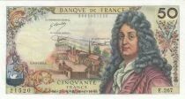 Frankreich 50 Francs Racine 06-03-1975 - Serial E.267