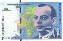 Frankreich 50 Francs Saint-Exup�ry - 1997 Serial A.045