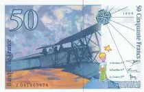 Frankreich 50 Francs Saint-Exup&eacute;ry - 1999 Serial Z.047