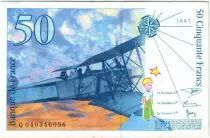 Frankreich 50 Francs Saint-Exup&eacute;ry - VF issuing 1992 to 1999
