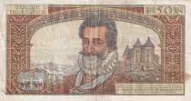Frankreich 50 NF - Henri IV - 05-03-1959 - Serial Z.3 - P.143