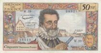 Frankreich 50 NF Henri IV - 05-11-1959 - Series W.39