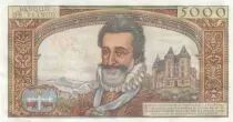 Frankreich 50 NF on 5000 Francs - Henri IV - 30-10-1958 - Serial Y.91