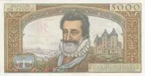 Frankreich 50 NF sur 5000 Francs - Henri IV - 30-10-1958 - Serial Z.91 - P.139