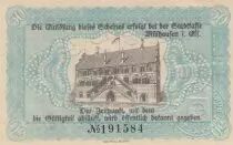 Frankreich 50 Pfennige 1918, Mulhouse M&uuml;lhausen, Stadtkassenschein