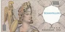Frankreich 500 Francs - Athena - Echantillon Echantillon 1250 - Type Pascal