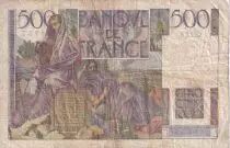 Frankreich 500 Francs - Chateaubriand - 02- 01-1953 - Serial Q.129 - F.34.11