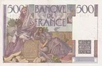 Frankreich 500 Francs - Chateaubriand - 04-09-1952 - Serial Y.115 - VF