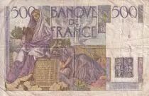 Frankreich 500 Francs - Chateaubriand - 07- 02-1946 - Serial O.71 - P.129