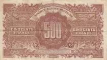 Frankreich 500 Francs - Marianne - 1945 - Letter L - P.106