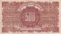 Frankreich 500 Francs - Marianne - 1945 - Letter L - Serial 03 L - VF - P.106