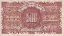 Frankreich 500 Francs - Marianne - 1945 - Letter L - Serial 05 L - VF - P.106