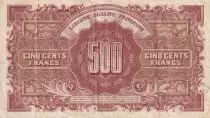 Frankreich 500 Francs - Marianne - 1945 - Letter M - Serial 83 M - F - P.106