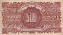 Frankreich 500 Francs - Marianne - 1945 - Lettre L - VF - P.106