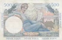 Frankreich 500 francs - Mercury - 1960 - Serial B.1-60903