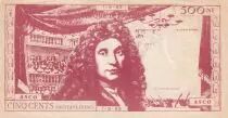 Frankreich 500 Francs - Moli&egrave;re - Billet scolaire