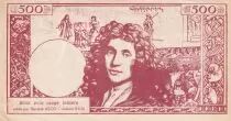 Frankreich 500 Francs - Moli&egrave;re - Billet scolaire