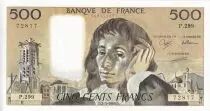 Frankreich 500 Francs - Pascal - 02-03-1989 - Serial P.299 - P.156