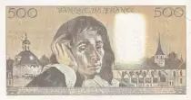 Frankreich 500 Francs - Pascal - 02-06-9-1993 - Serial P.412 - F.71.52-412