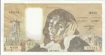 Frankreich 500 Francs - Pascal - 02-09-1993 - Serial W.410 - Faute