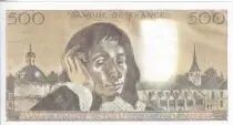Frankreich 500 Francs - Pascal - 03-01-1985 - Serial Q.221 - P.156