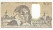 Frankreich 500 Francs - Pascal - 03-01-1991 - Serial Q.338