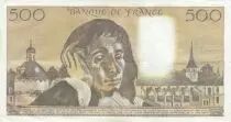 Frankreich 500 francs - Pascal - 03-02-1977 - Serial V.71
