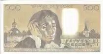 Frankreich 500 Francs - Pascal - 03-03-1988 - Serial C.273 - P.156