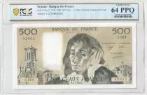 Frankreich 500 Francs - Pascal - 03-03-1988 - S&eacute;rie C.273 - PCGS 64 PPQ