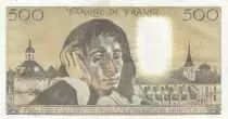 Frankreich 500 francs - Pascal - 03-04-1980 - Serial D.113