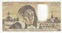 Frankreich 500 francs - Pascal - 03-04-1980 - Serial Y.112