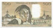 Frankreich 500 Francs - Pascal - 03-11-1977 - Serial A.77