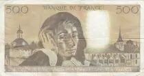 Frankreich 500 francs - Pascal - 04-09-1980 - Serial V.121