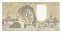 Frankreich 500 Francs - Pascal - 05-07-1990 - Serial E.313