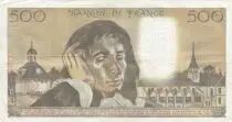 Frankreich 500 francs - Pascal - 05-10-1978 - Serial A.97