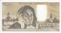 Frankreich 500 francs - Pascal - 06-01-1983 - Serial A.169