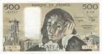 Frankreich 500 francs - Pascal - 06-01-1983 - Serial H.178
