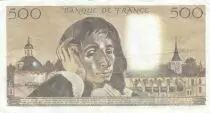 Frankreich 500 francs - Pascal - 06-01-1983 - Serial J.178