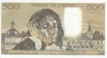 Frankreich 500 francs - Pascal - 06-11-1975 - Serial C.50