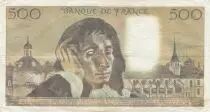 Frankreich 500 francs - Pascal - 06-11-1975 - Serial M.51