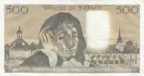Frankreich 500 francs - Pascal - 07-01-1982 - Serial A.152