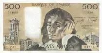 Frankreich 500 francs - Pascal - 07-06-1979 - Serial P.98